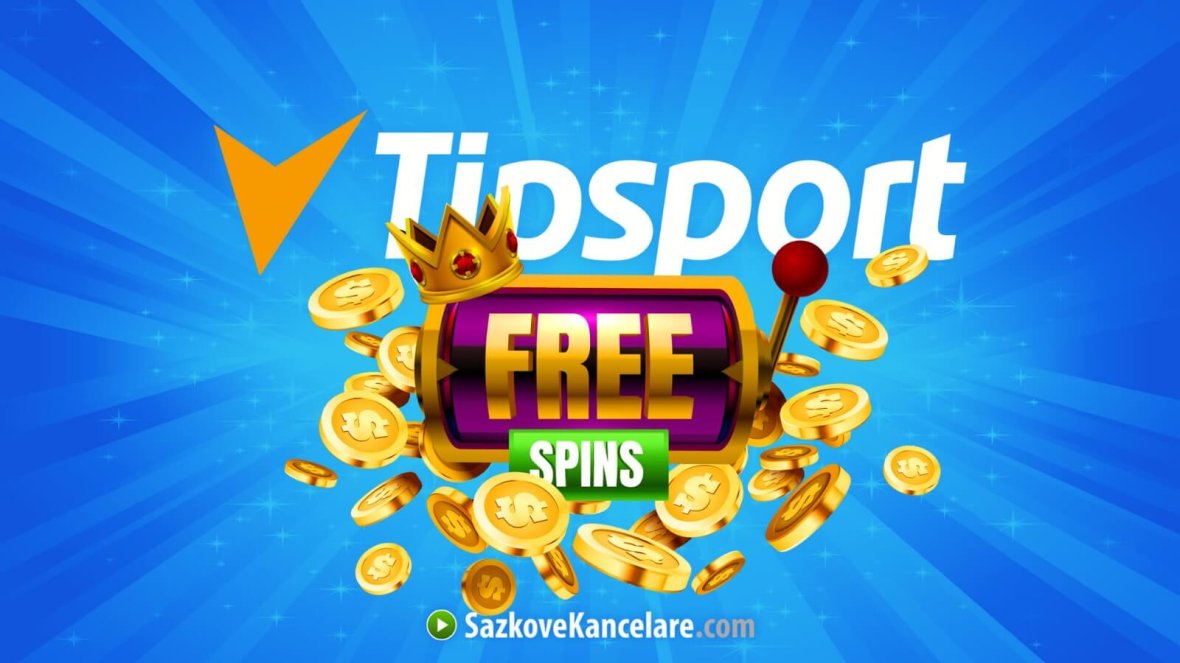Tipsport free spiny 2025 - Zdarma 333 toček + 25 000 Kč bonus
