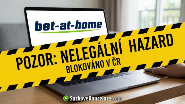 bet-at-home.com nemá licenci od Ministerstva financí ČR