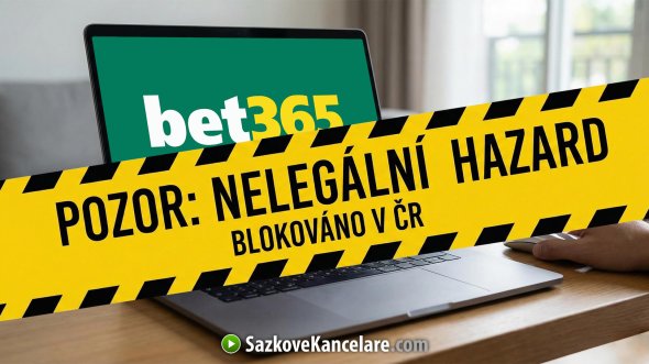 bet365.com nemá licenci od Ministerstva financí ČR