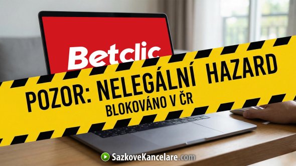 betclic.com nemá licenci od Ministerstva financí ČR