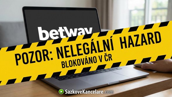 betway.com nemá licenci od Ministerstva financí ČR