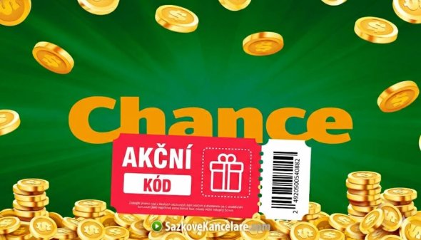 Chance akční kód 2026 vám na využití uvítacích bonusů není třeba