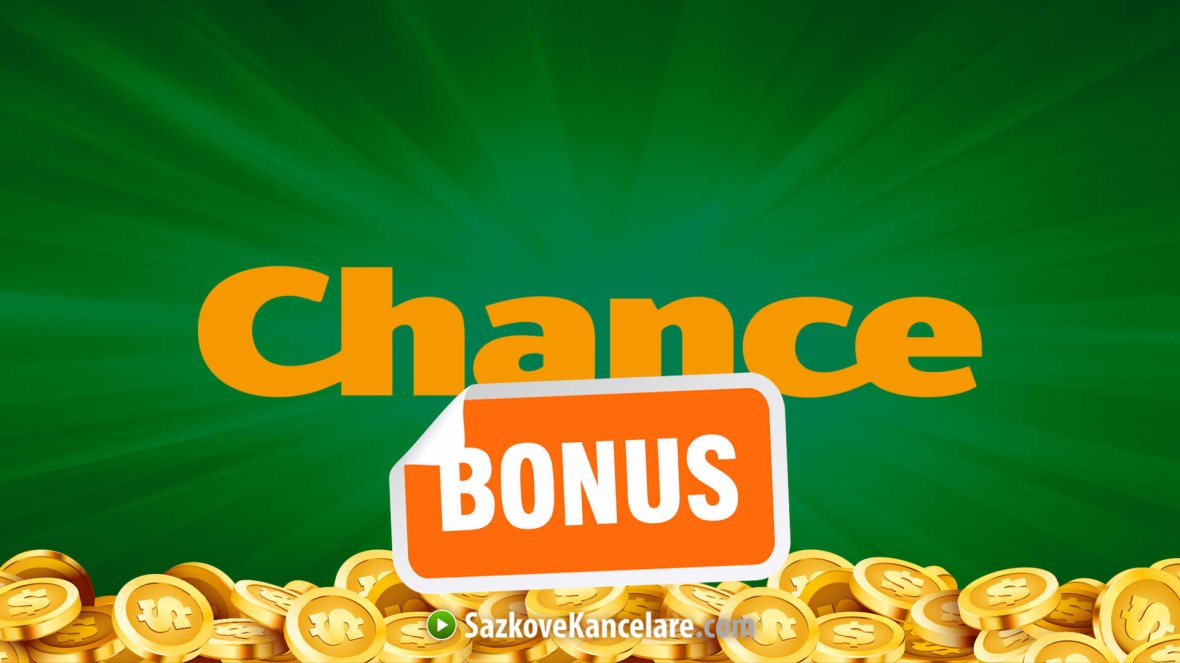 Chance bonusy – PŘEHLED + jak získat vstupní bonus 2.000 Kč