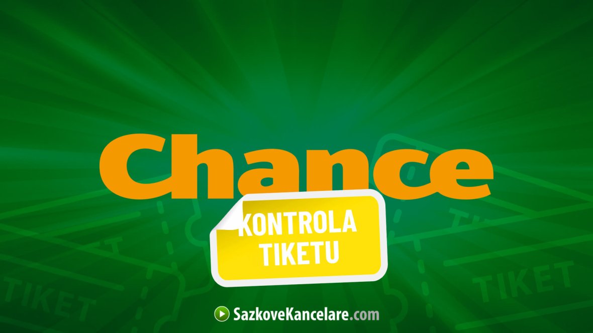 Chance kontrola tiketu ✔️ ověřte si vaše tipy online