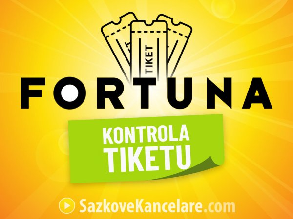 Kontrola tiketu Fortuna CZ ✔️ ověřte si vaše tipy online!