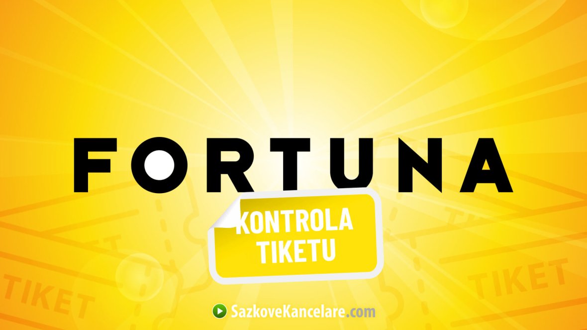 Fortuna kontrola tiketu ✔️ ověřte si vaše tipy online