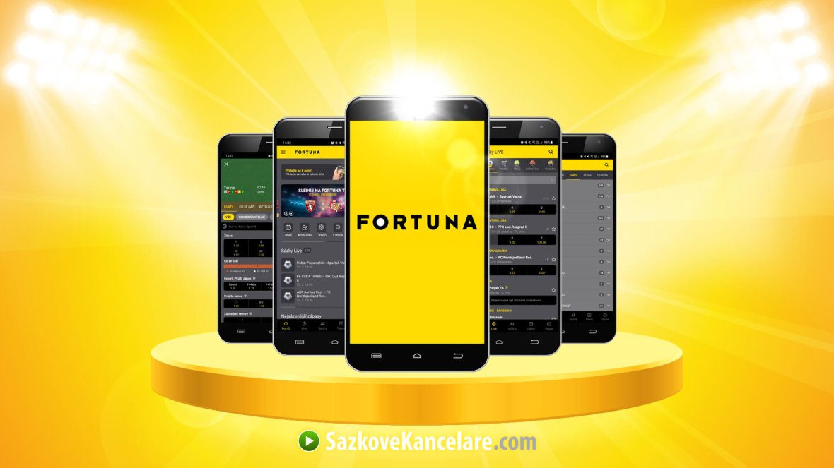 Fortuna aplikace do mobilu – stáhnout pro Android a iOS