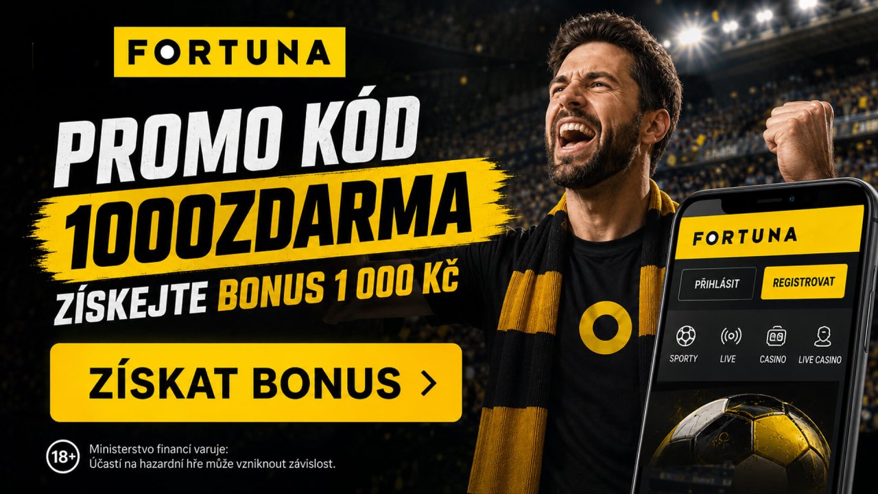 Aktuální nabídka bonusových kódů do Fortuny v srpnu 2026