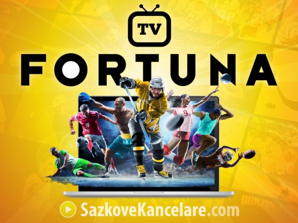 Fortuna TV – sledujte sportovní přenosy LIVE a ZDARMA