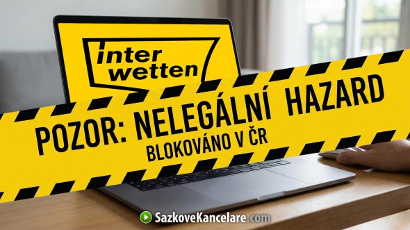 interwetten.com nemá licenci od Ministerstva financí ČR