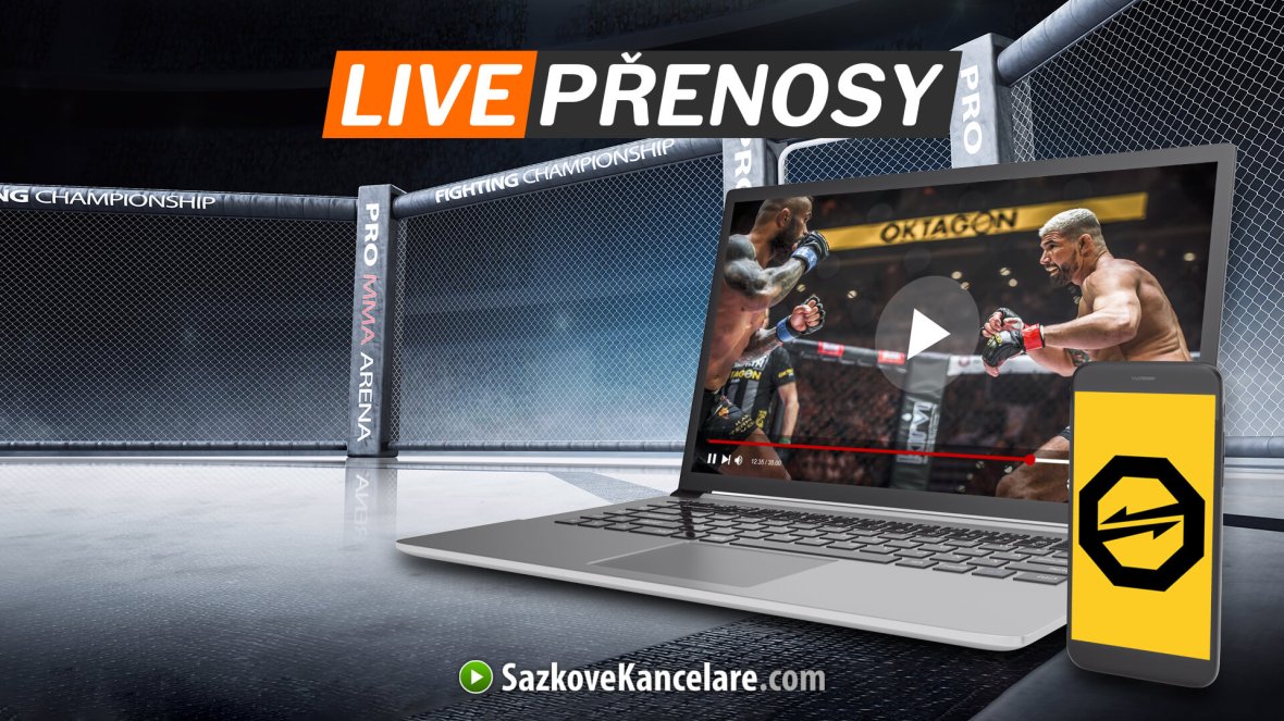 Oktagon 🔴 ŽIVĚ – stream zdarma, PPV online + MMA přenosy v TV