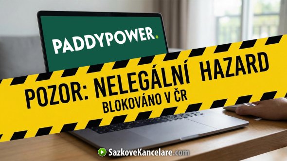 Paddy Power nemá licenci od Ministerstva financí ČR