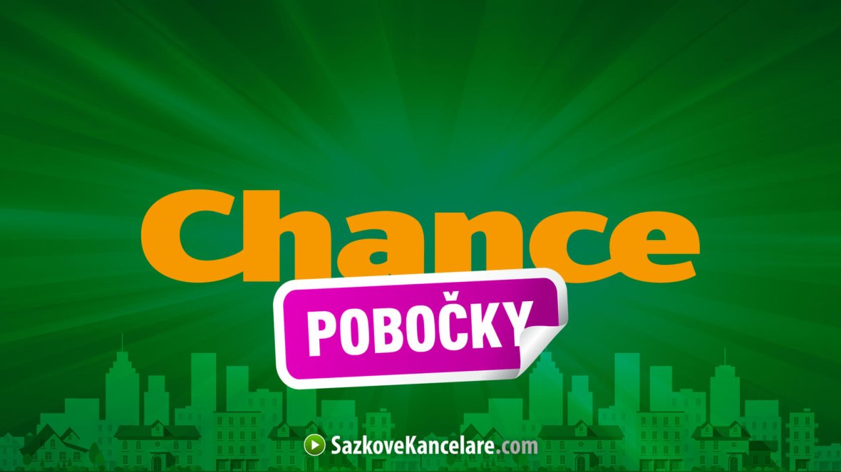 Chance pobočky – otevírací doba a adresy provozoven v ČR