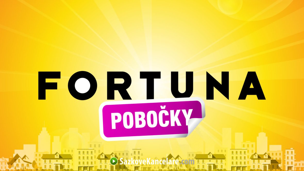 Fortuna pobočky – otevírací doba a adresy provozoven v ČR