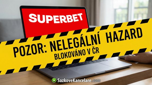 Superbet.com nemá licenci od Ministerstva financí ČR
