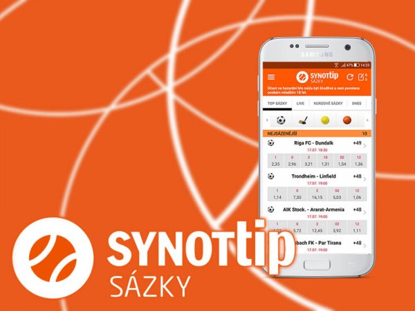 Jak stáhnout SYNOT TIP aplikaci do mobilu? Android apk | iOS app