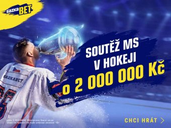 Vsaďte si na MS v hokeji v Sazkabetu a hrajte o 2.000.000 Kč!