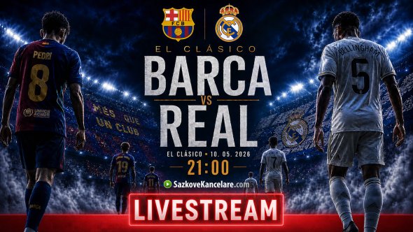 El Clásico ŽIVĚ: Barcelona vs Real Madrid stream ZDARMA