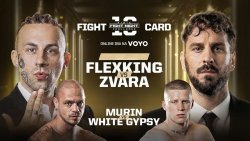 Fight Night Challenge kurzy – titulní plakát FNC 10 s hlavní fight card a zápasy