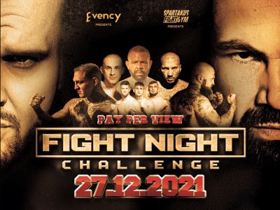 Fight Night Challenge 🥊 program zápasů, karta, kurzy + LIVE