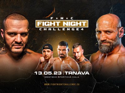 Fight Night Challenge 4 🥊 program zápasů, karta, kurzy + LIVE