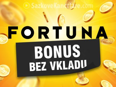 Fortuna bonus za registraci 2022 ❤️ 600 Kč bez vkladu