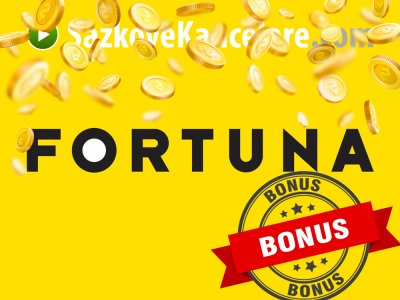 Fortuna vstupní bonus 2022 ☀️ 3.000 Kč + peníze zdarma