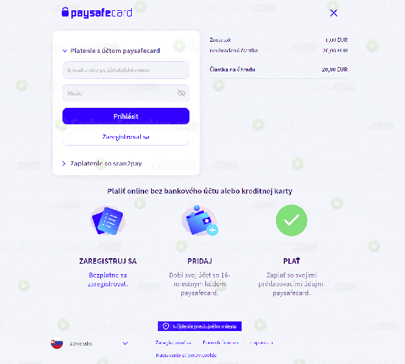 Platba s paysafecard v sázkové kanceláři