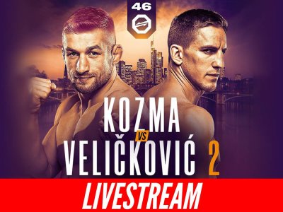 Kozma vs. Veličković LIVE stream + online přenos | Oktagon 46