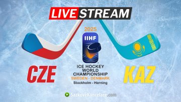 Hokej Česko – Kazachstán ▶️ Online a TV přenos | MS 2025