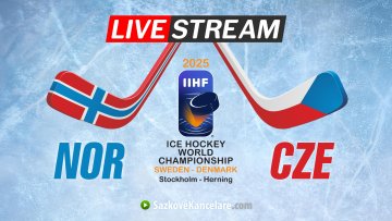 Hokej Norsko – Česko ▶️ Online a TV přenos | MS 2025
