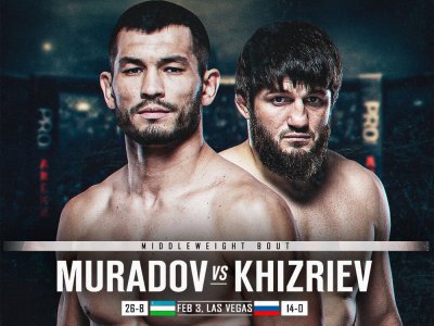 Muradov vs Khizriev🥊kurzy, sázky, profily a LIVE stream UFC