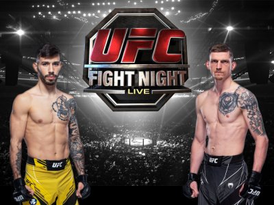 Dvořák vs Nicolau 🥊 profily, termín, kurzy a vysílání UFC FN live