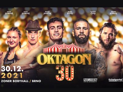 Oktagon 30 🥊 MMA – program zápasů, fight karta, kurzy + LIVE