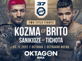 Oktagon 37 🥊 MMA – program zápasů, fight karta, kurzy + LIVE