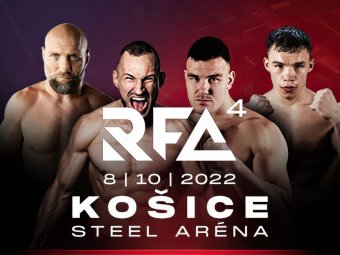 RFA 4 🥊 MMA – program zápasů, fight karta, kurzy + LIVE