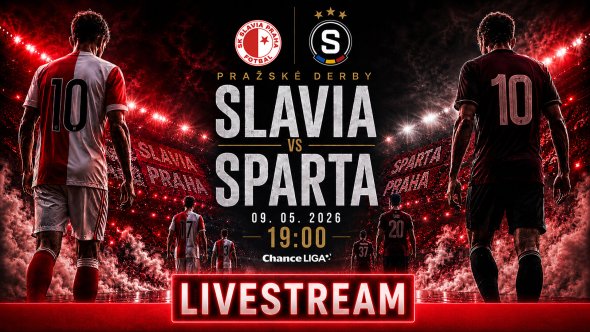 Pražské derby Slavia Praha vs Sparta Praha – live stream, Chance Liga
