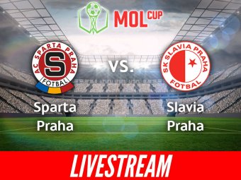 Slavia – Sparta ▶️ LIVE stream a živý přenos v TV | MOL Cup