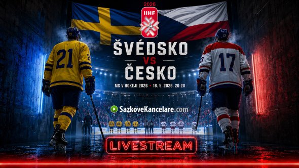 Švédsko – Česko LIVE stream k zápasu na MS v hokeji 2026