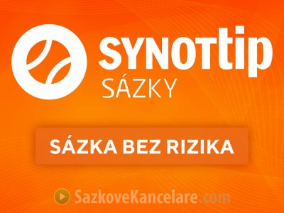 SynotTip BONUS 500 Kč ❤️ Sázka bez rizika 2022
