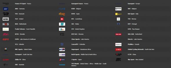 Televizní stanice vysílající Tour de France 2021