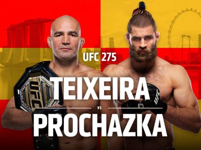 Procházka vs Teixeira 🥊 profily, termín, kurzy a live stream UFC