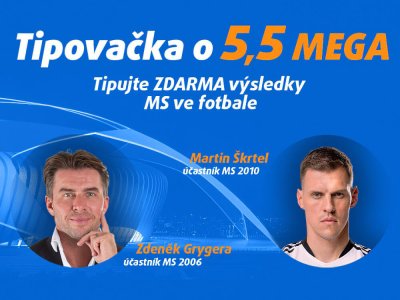Tipovačka od Tipsportu – soutěž zdarma o tisíce k MS ve fotbale
