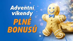 Tipsport adventní bonusy o víkendech