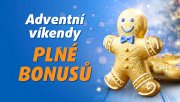 Tipsport adventní bonusy o víkendech