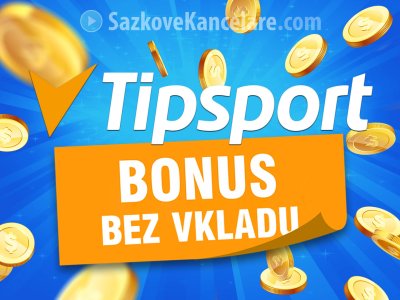Jak získat Tipsport bonus 300 Kč za registraci bez vkladu