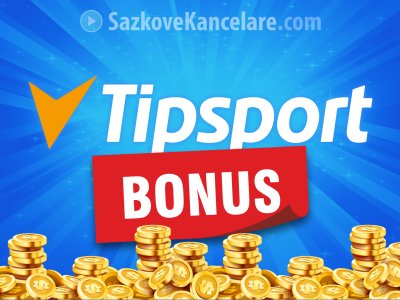 Tipsport bonusy – PŘEHLED + jak získat vstupní bonus 50.000 Kč