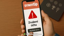 Synottip zrušení účtu na mobilu