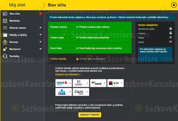 Banky, díky kterým si můžete ověřit totožnost bez návštěvy pobočky Fortuna