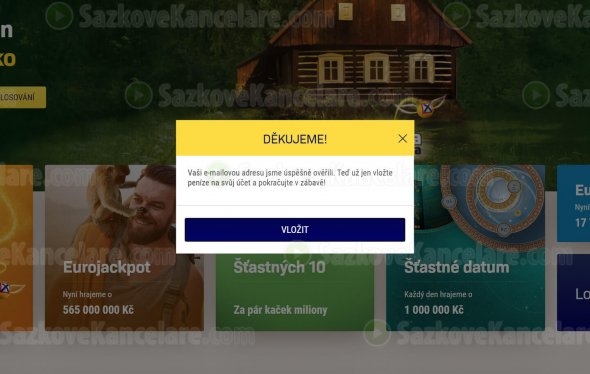 Vytvoření dočasného hráčského konta v sázkové kanceláři Sazkabet